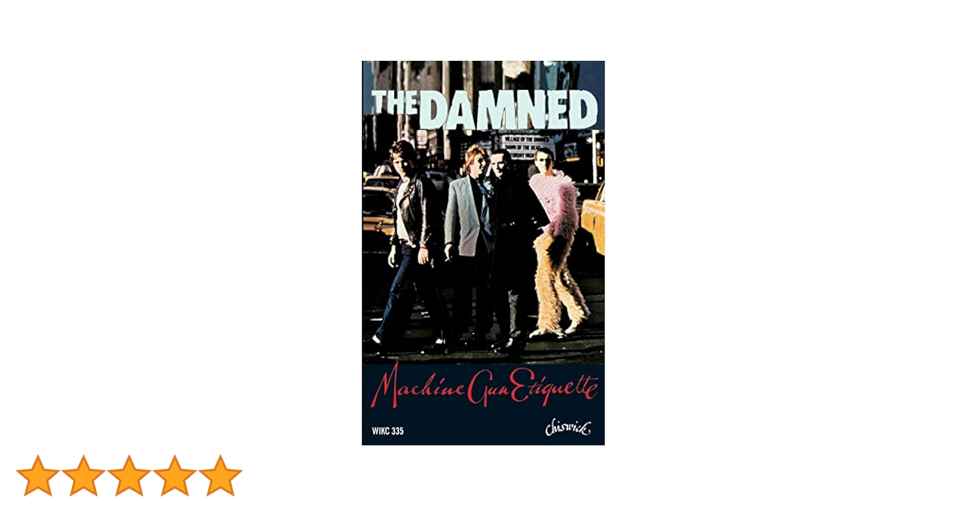 THE DAMNED Machine Gun Etiquette LPレコード DAMNED - Machine Gun Etiquette - Amazon.com Music